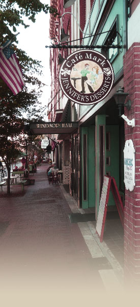 Jennifer's Desserts Shop at 37 Baltimore St.